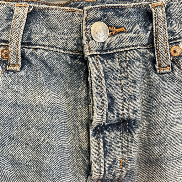 Aeropostale Boyfriend Short Distressed Jean Shorts Women’s Size 0 - Picture 4 of 10